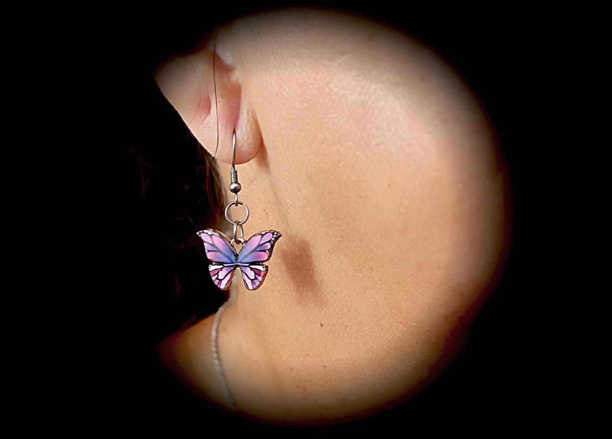 Callie Butterfly Earrings | Gold – Rebel Nell